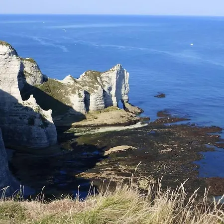 Clos Du Mont Maison Sur Falaise Feriehus Étretat